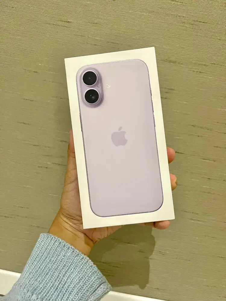 Iphone 17 256gb BNIB iBox Lavender Segel Resmi