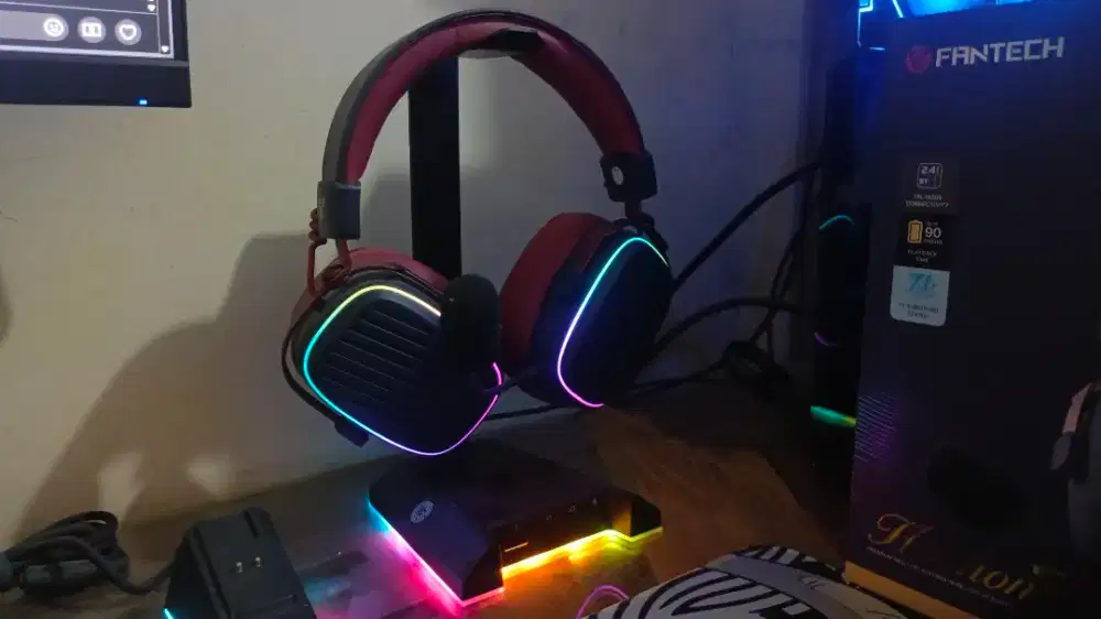 Headset Fantech Harmony Pro Garansi Aktif + Bonus Stand NYK T10