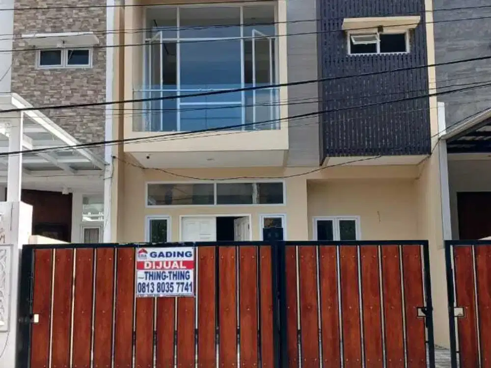 Ss2710- Murah ! Dijual ! Rumah Brand New 6,3x20,5 di Imperial Gading