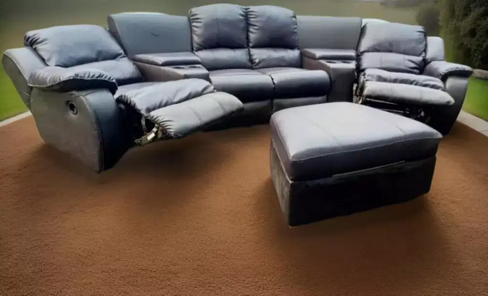 Jual murah Sofa Reclining Cheers Informa set storage box like new