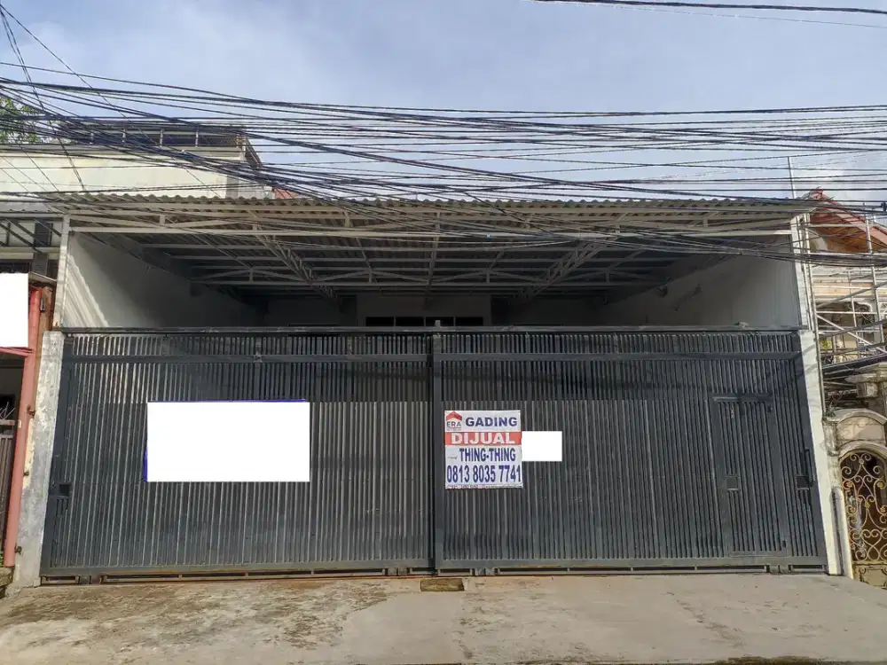 Ss3225- Dijual Rumah Siap Huni Cck u/ Usaha 10x28 di Jl Arteri Klp Gdg