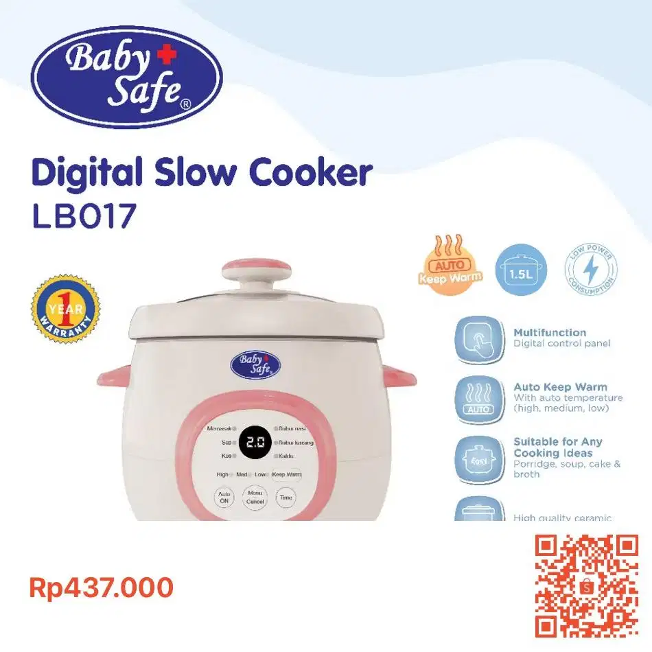 Slow cooker Mpasi Baby Safe