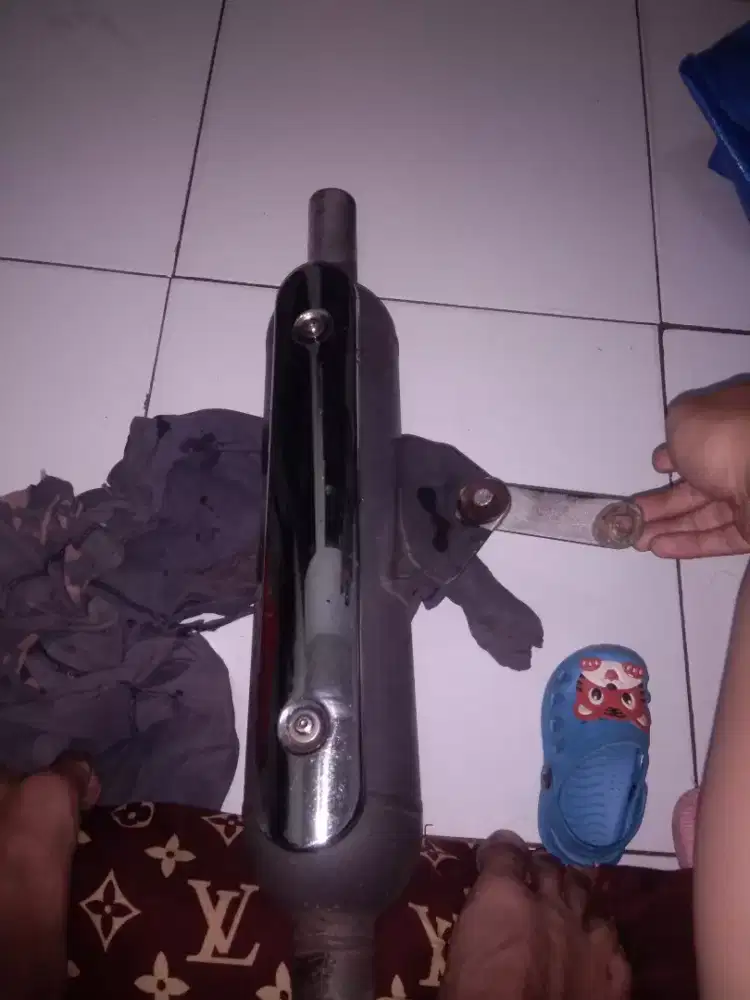 Kenalpot Kawasaki w175