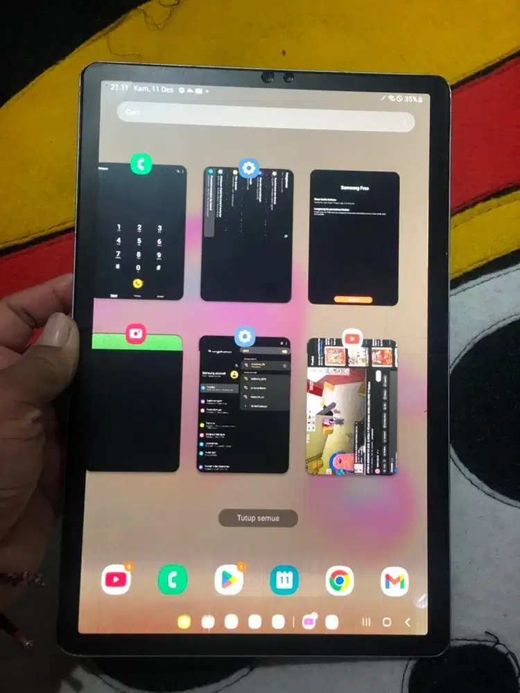 Tab S6 6/128 minusan wifi saja