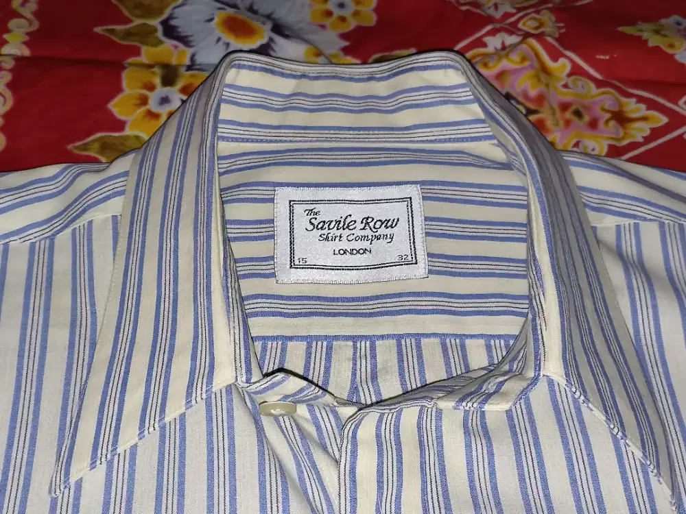 Kemeja Kerja The Savile Row London Original Gratis 1