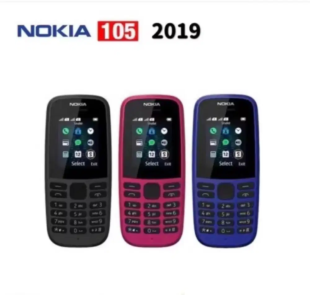 nokia jadul 105 tahan lama awet bisa degar radio