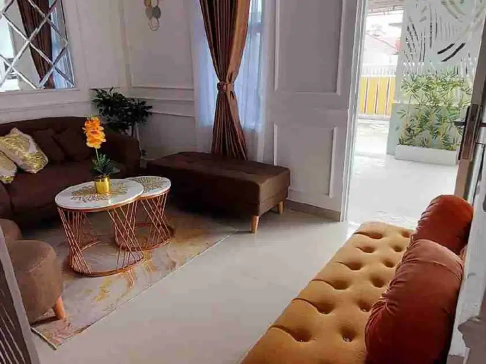 Rumah Cluster 2 Lantai SHM Luas 120m 3 Kamar Furnish Kalisari Pasar Rebo Jakarta Timur