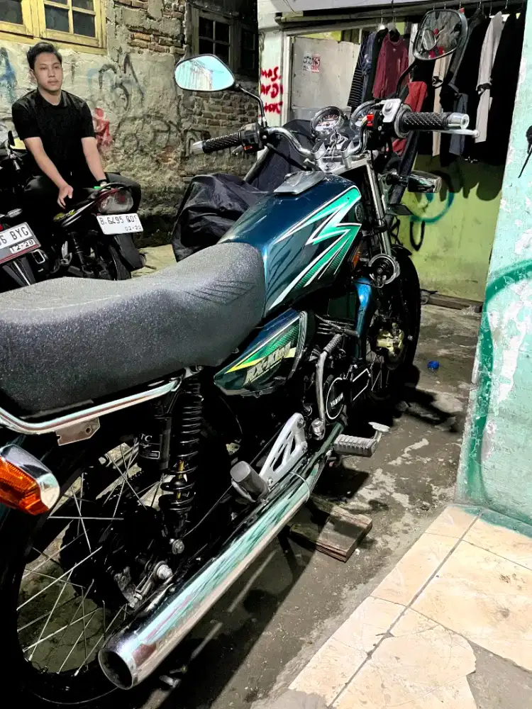 Yamaha RX king 2003 hijau tembus part katalog