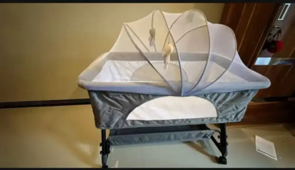 BOX BAYI SPACEBABY 1820 LIGHT GREY (PRELOVED)