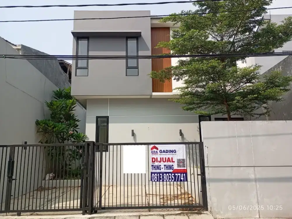 Ss2340- Murah Dijual Rumah Modern Siap Huni di Komp. Beacukai Sukapura