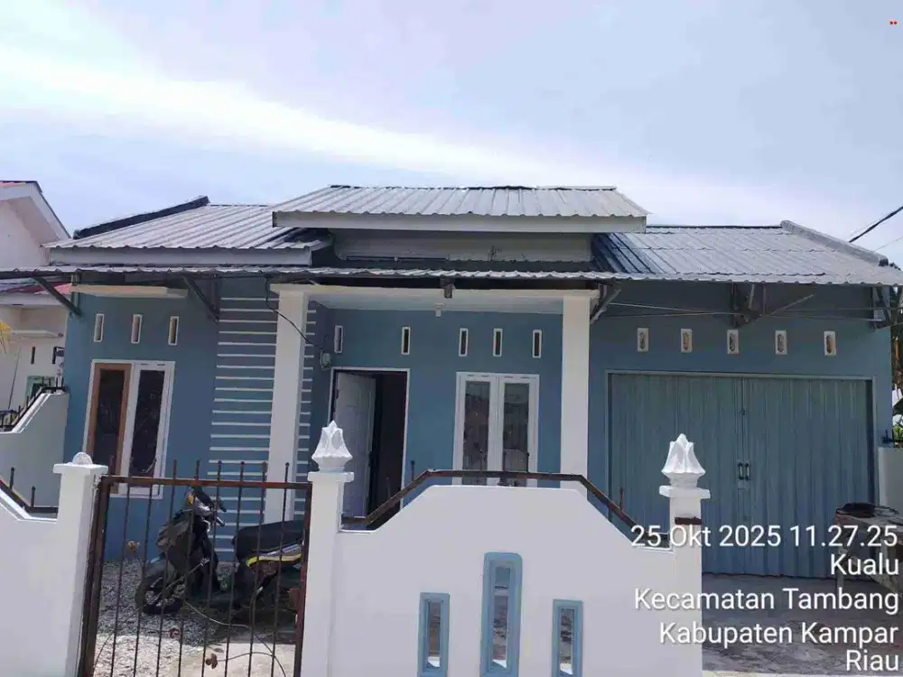 Rumah murah 72m2 siap huni di Kubang Raya