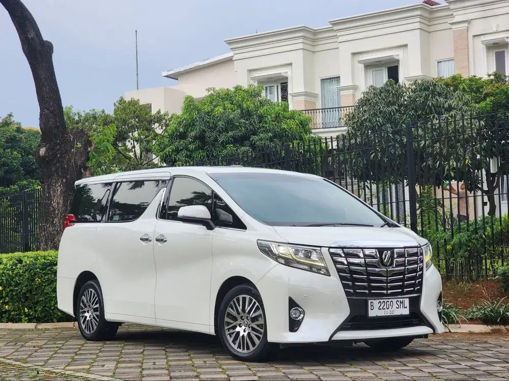 SEGER!! ALPHARD G ATPM 2016 PUTIH ISTIMEWA TERAWAT !!