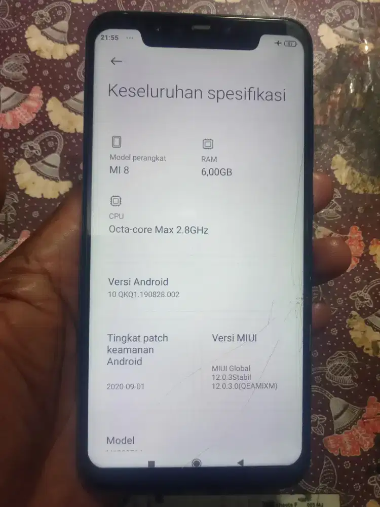 Jual XIAOMI MI ram 6 / 256 batangan