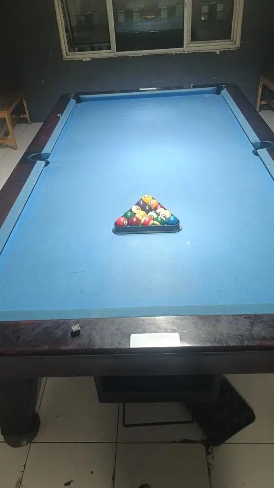 jual meja billiard orileys 9 feet fullset