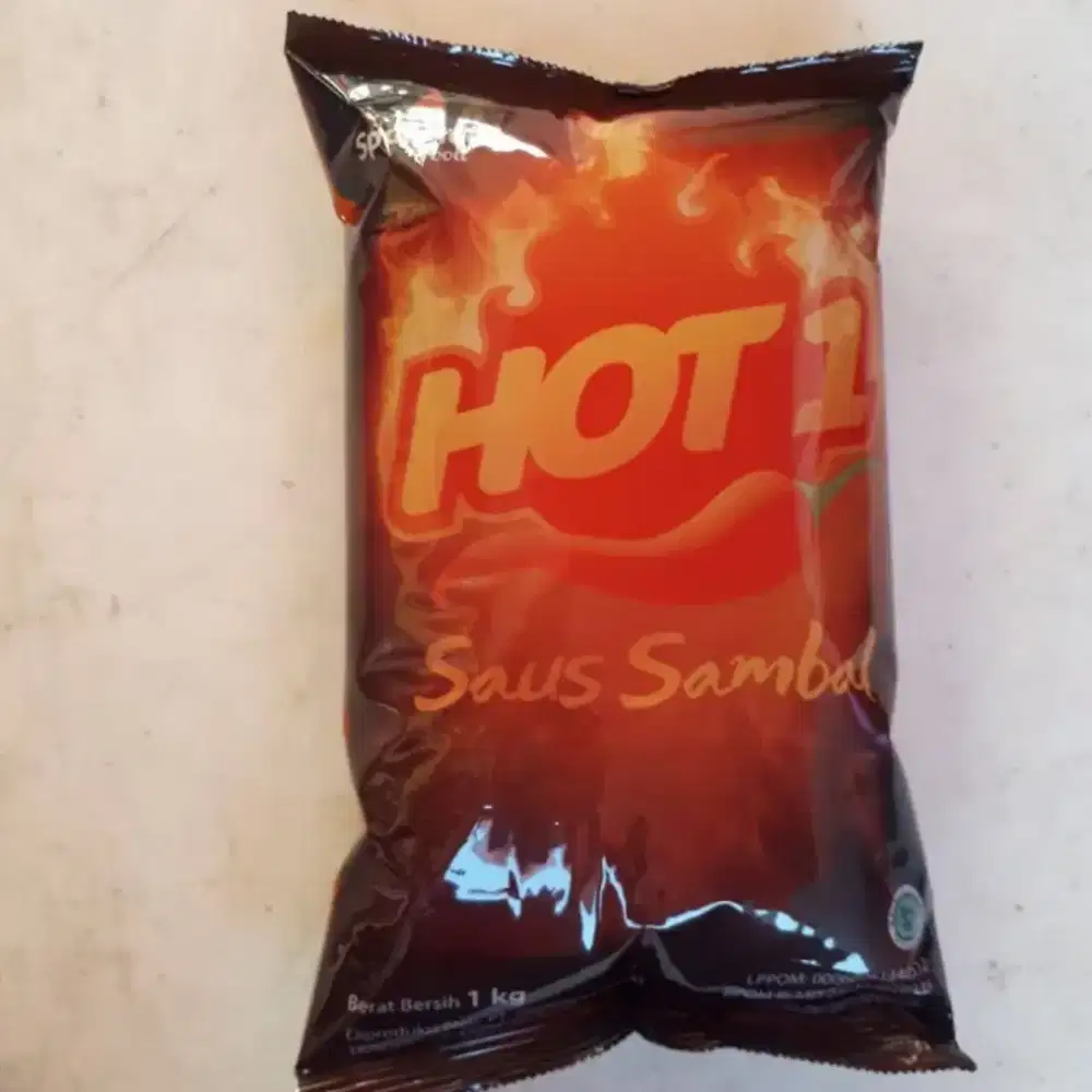 Jual Murah Saos Hot UK 1Kg Exp tahun 2026 Agustus