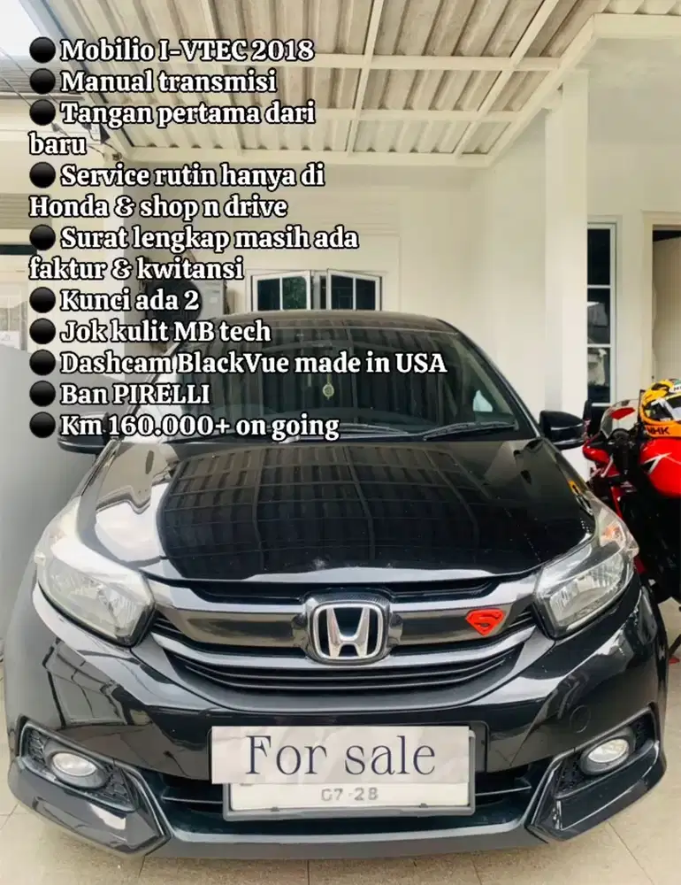 Honda Mobilio 2018 Bensin