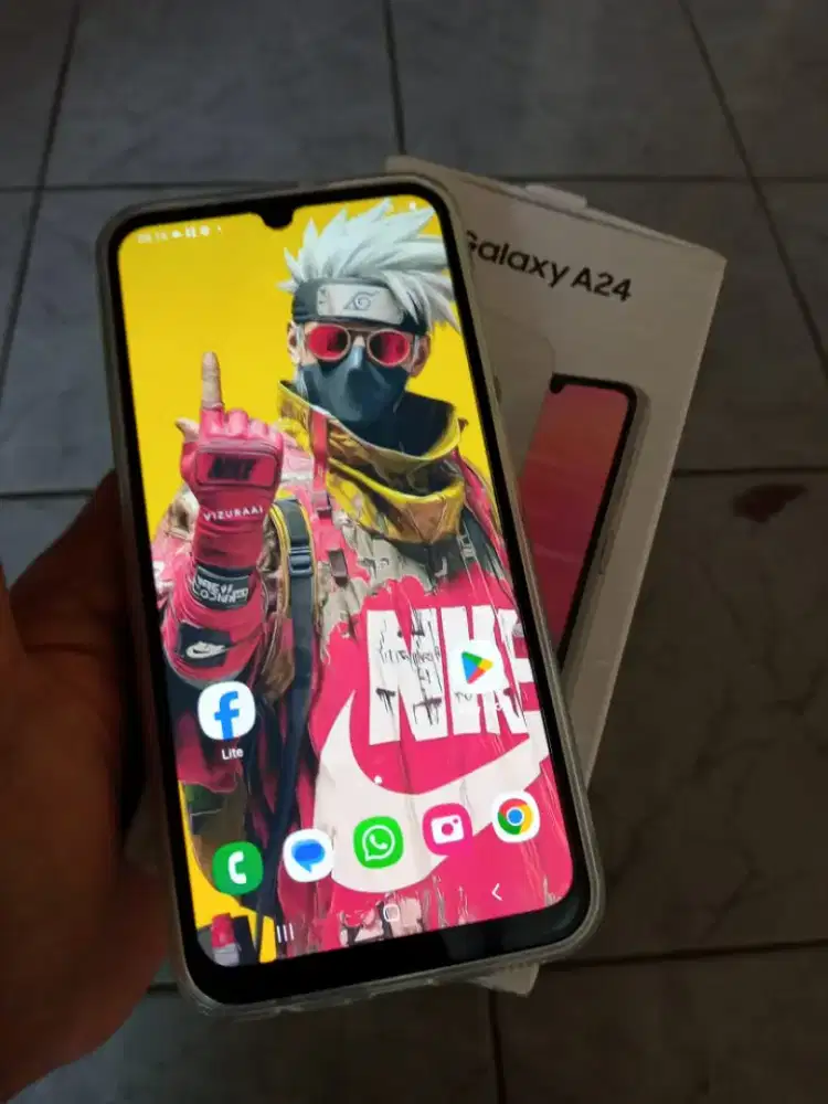 Samsung A24 Mulus kumplit (8/128)