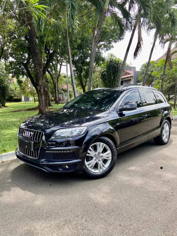 Audi Q7 Sline 2013 Black Hitam 2012 Mobil Bekas 2014 Jual Cepat Bu