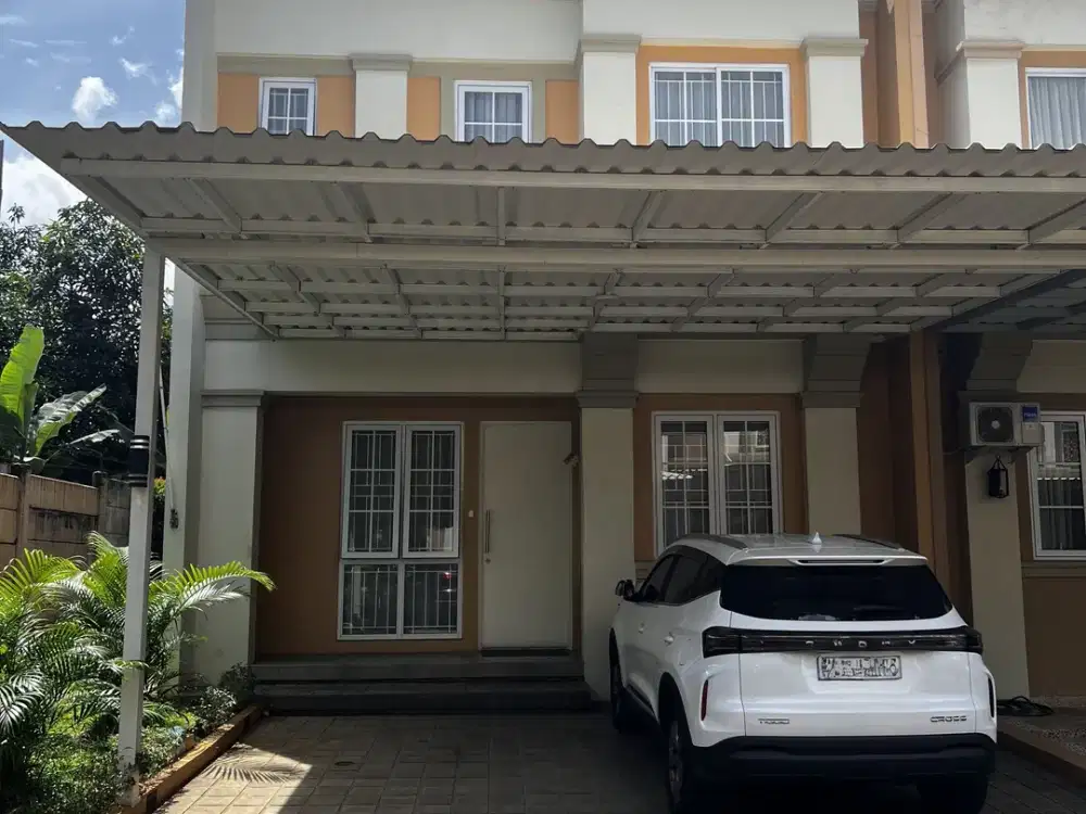 Rumah Full Furnished Lengkap, Alegria Park - Dekat sekolah, pasar modern, pintu tol BSD