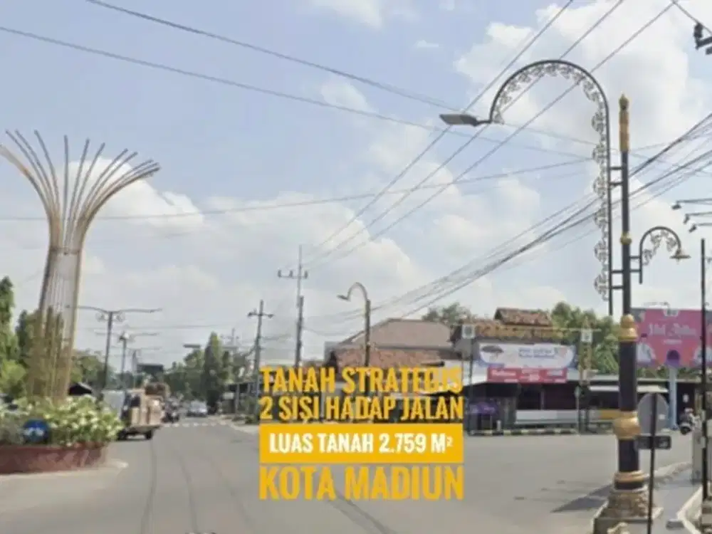 [AD] Tanah Pekarangan LD 107 mtr, Per3an Ringroad-Urip Sumoharjo KOTA MADIUN, Prospekti