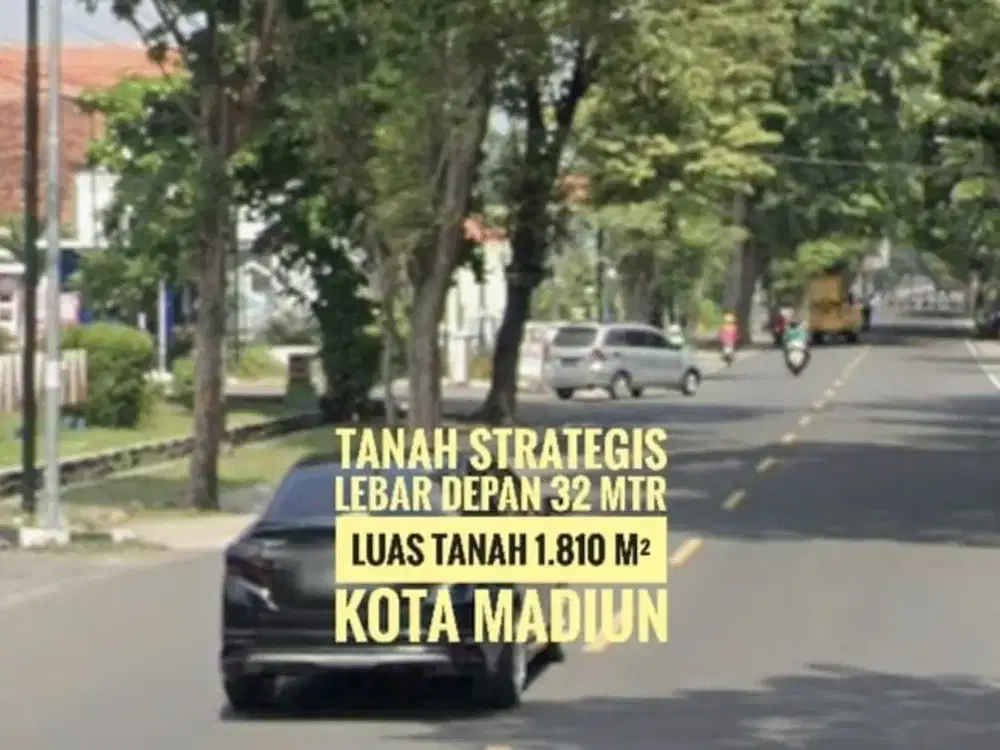 (Ba) Tnh Pekarangan Ciamiq LD 32 mtr, Jl. Mayjen Panjaitan KOTA MADIUN Istimewa