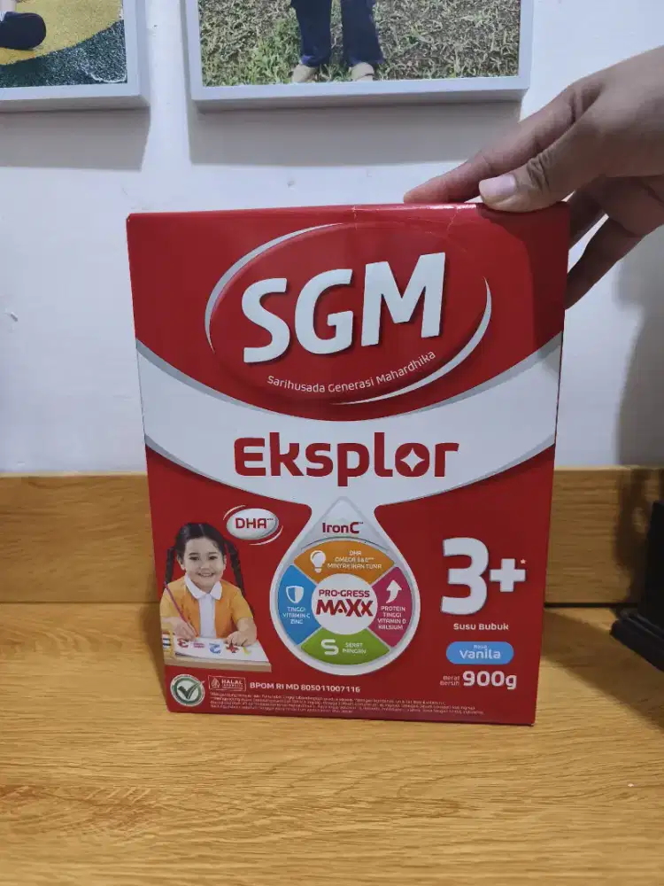 SGM EKSPLOR 3+ VANILA 900G