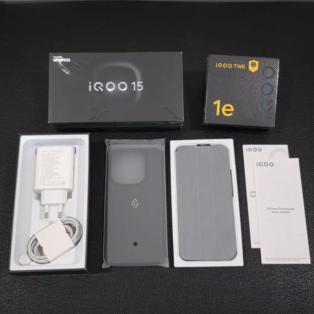 Iqoo 15 5G 12/256gb Alpha New BNOB garansi resmi