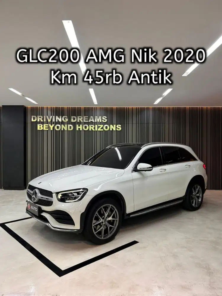 Mercedes Benz GLC 200 GLC200 AMG 2021 Putih Mercy Nik 2020 B2952RFD