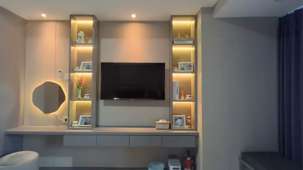 DIJUAL APARTMENT BELLA DI PAKUWON CITY FURNISHED LENGKAP SIAP HUNI