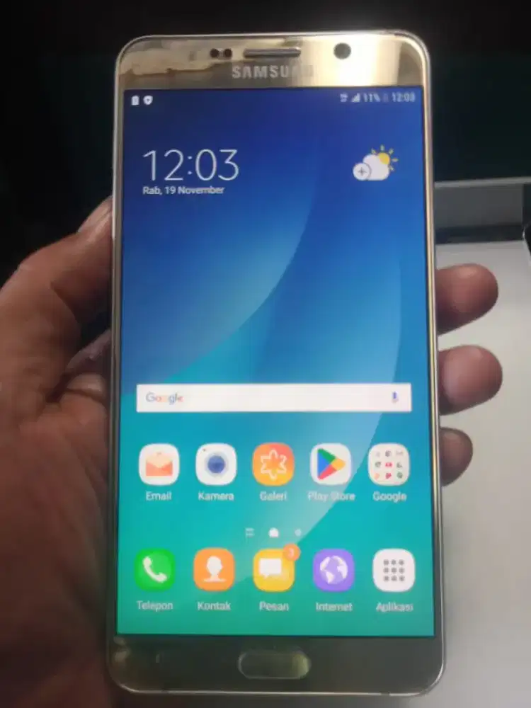 JUAL SAMSUNG NOTE 5 RAM 4/32 BATANGAN