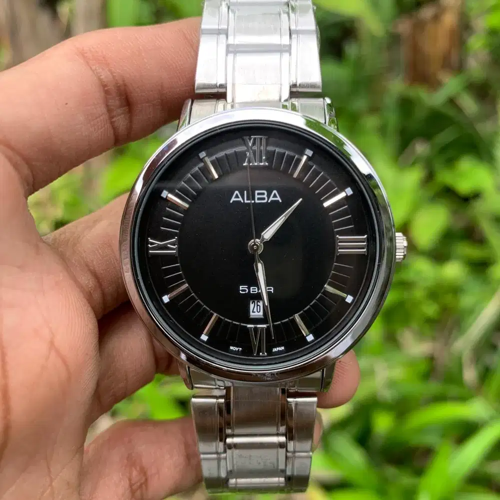 JAM TANGAN PRIA COWOK ALBA tanggal aktif