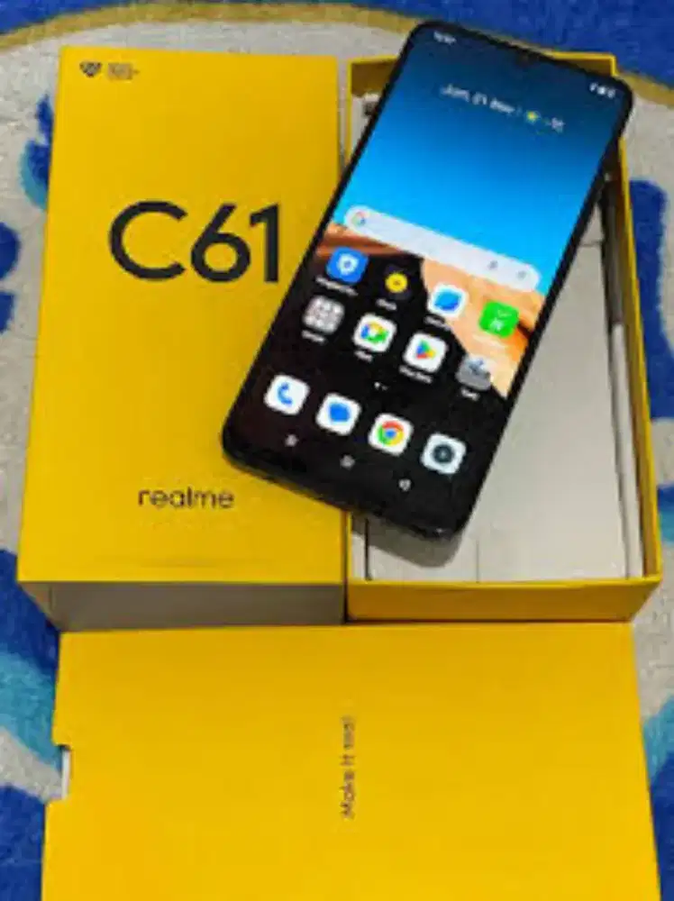 Realme c61 mulus fullset