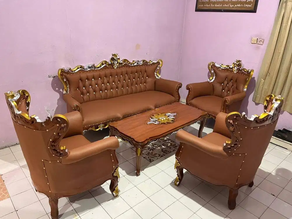 Kursi jati set bagus