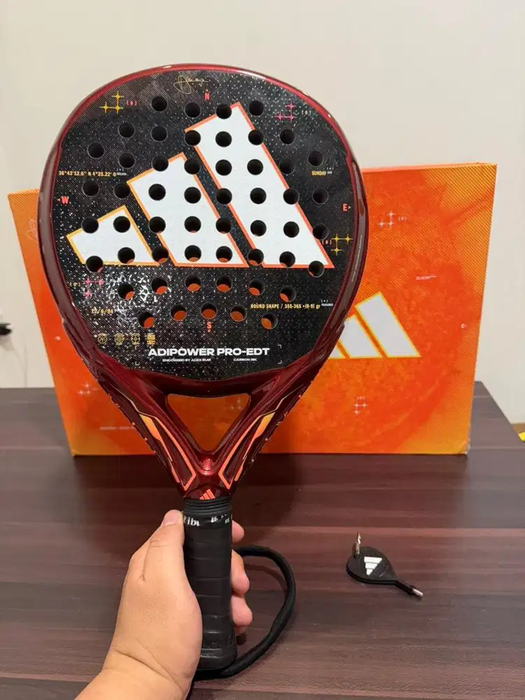 Raket padel adidas adipower pro edt 18k alex ruiz