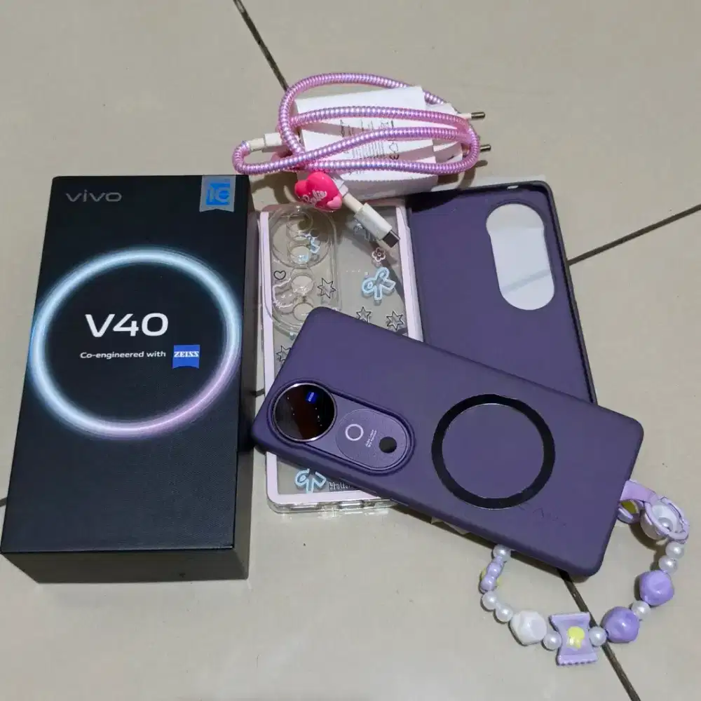 VIVO V40 5G 12+12/256 GB PURPLE FULLSET