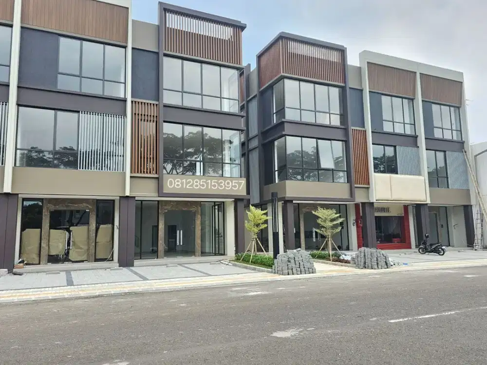 RUKO CITY HUB COMMERCIAL BY SUMMARECON SERPONG READY STOK! 3LANTAI HADAP JALAN HANYA 4M!