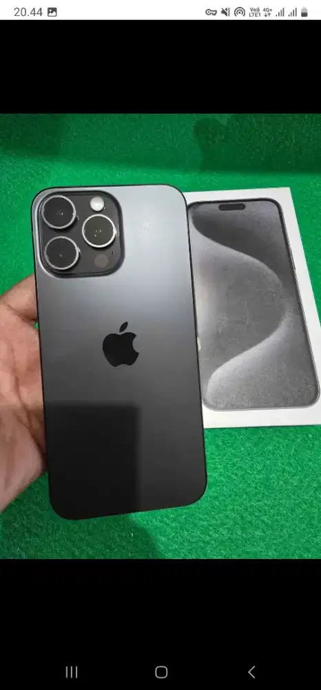 IPHONE 15 PRO MAX 512GB ORIGINAL MULUS NOMINUS FULLSHET