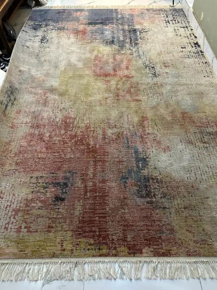 Karpet tebal berat cantik dari turky@dinantisecondhand