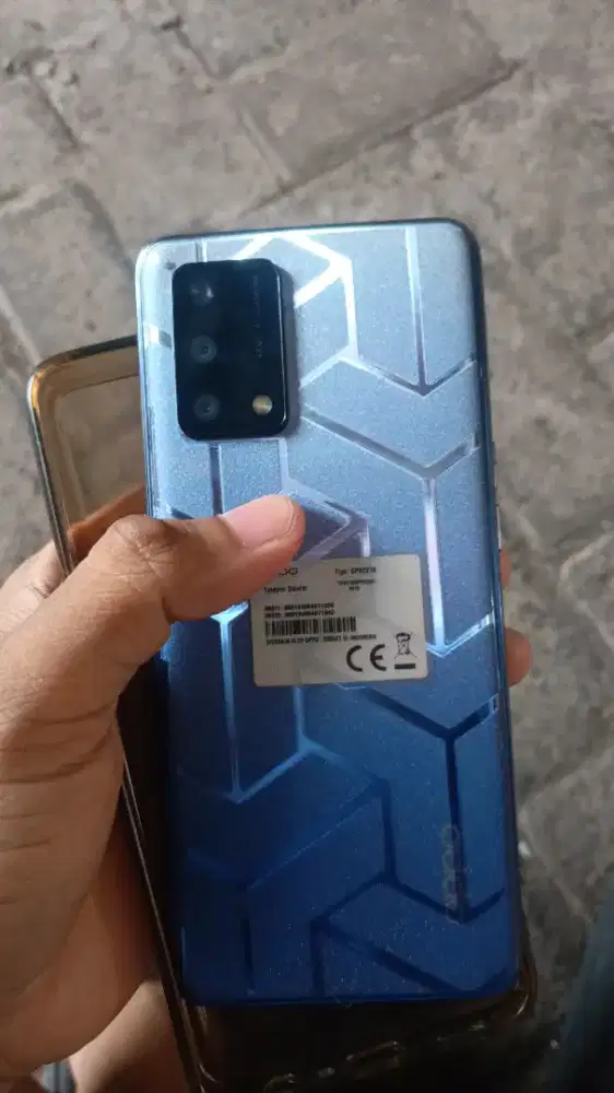 oppo a74 6+4/128 batangan mlus segel