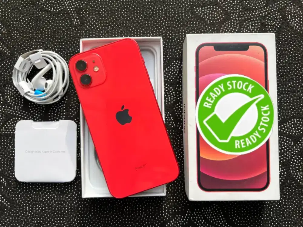 IPHONE 12 64GB RED - INTER BEACUKAI