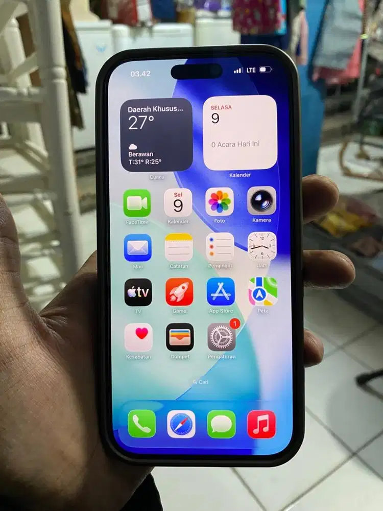 Hp iphone 16promax 512gb second Original