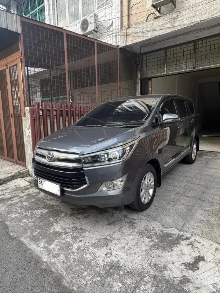Toyota Innova Reborn V Luxury Diesel 2018 Automatic Abu abu