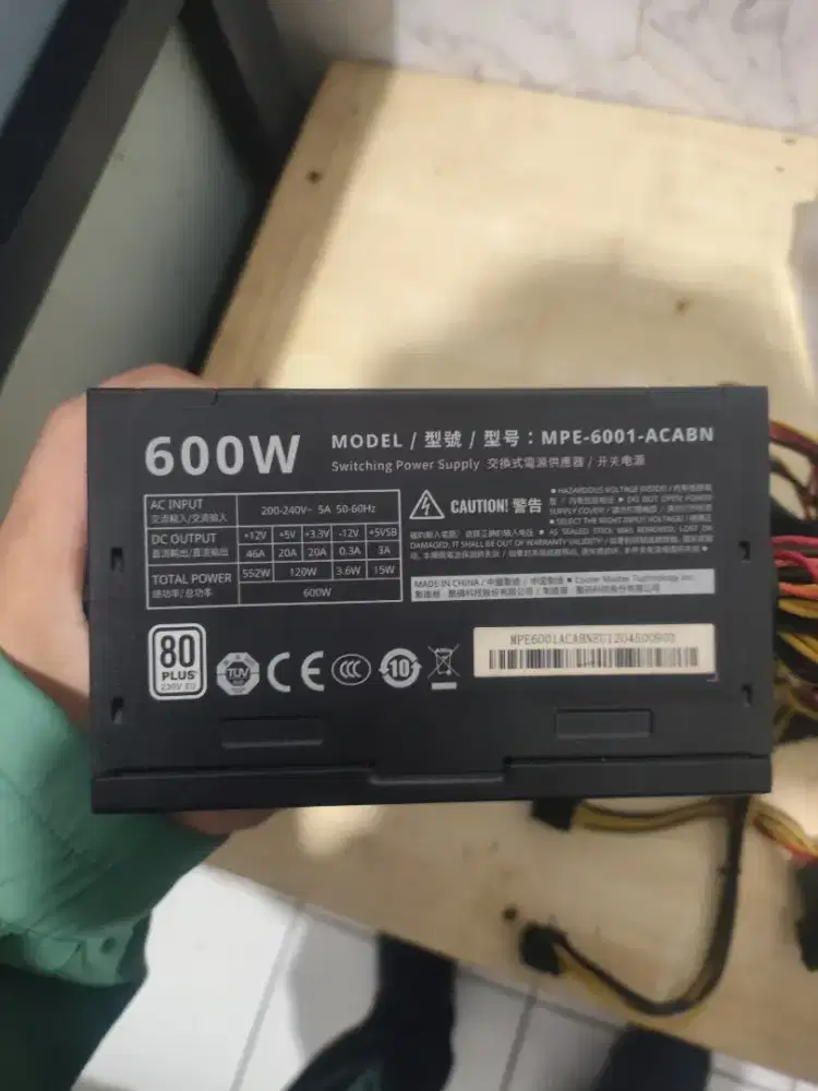 PSU Cooler Master 600W