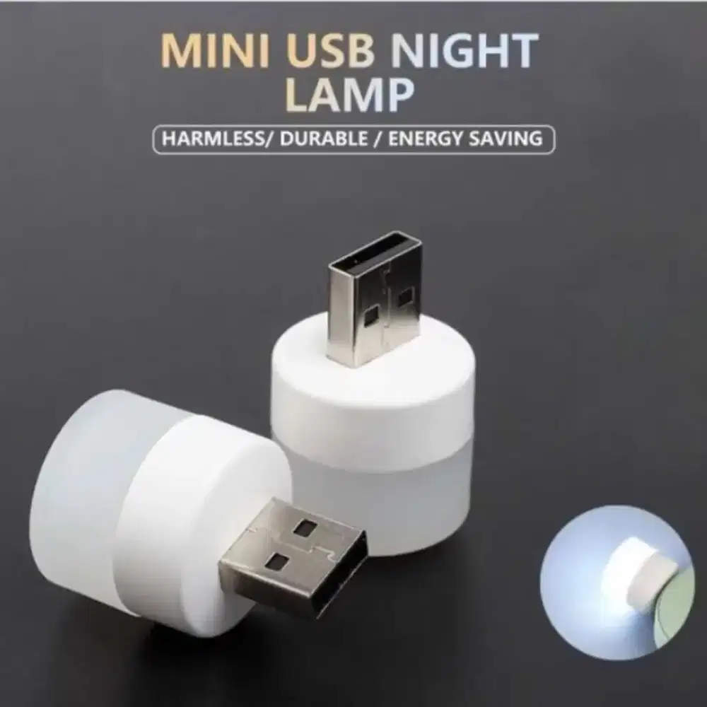 Lampu usb mini bisa kepowerbank