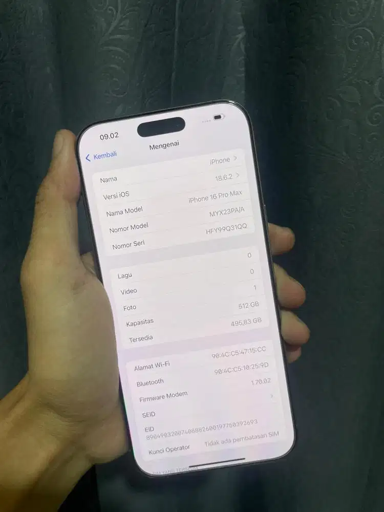 Iphone 16 pro max 512 ibox like new