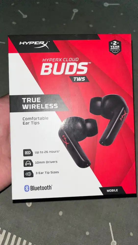 HyperX Cloud Buds TWS True Wireless Gaming Earphone