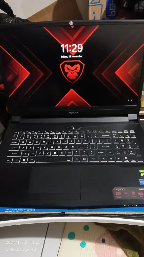 Laptop Axioo pongo 5 RTX3070