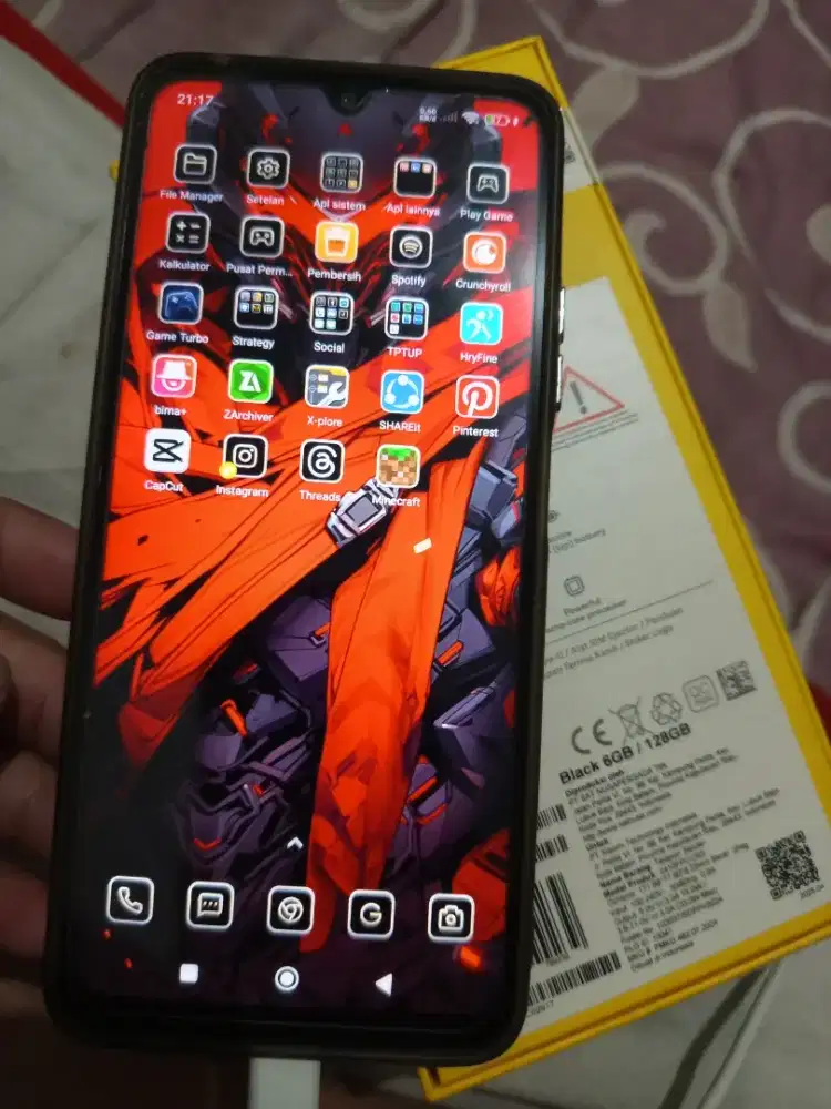 poco c75 ram 6/128 NFC fullset. bekasi timur