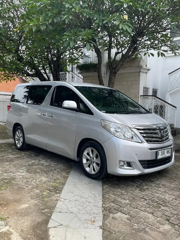 Toyota Alphard X 2.4 AT Orisinil Tgn 1 No Plat Cantik Istimewa Murmer