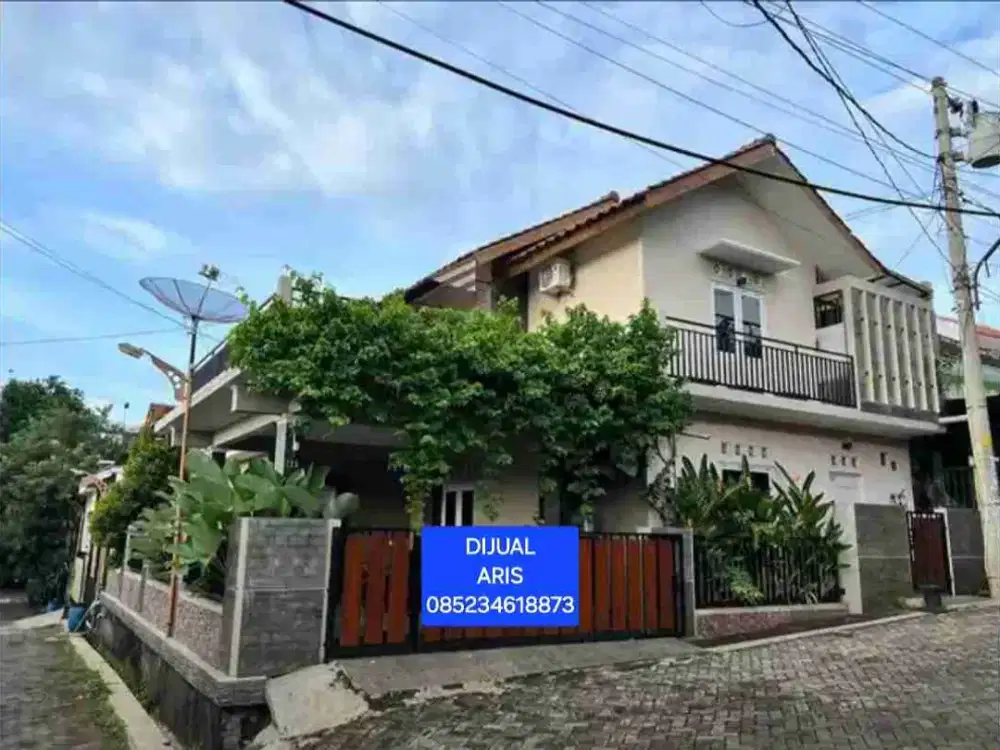 RUMAH CANTIK 2 LANTAI DI VILLA MULAWARMAN BANYUMANIK SEMARANG
